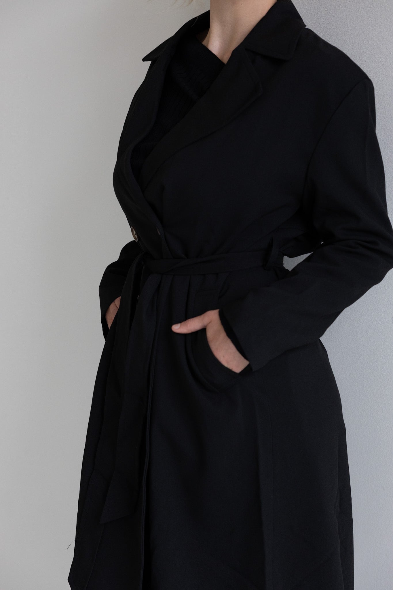 Classic Long Trench Coat