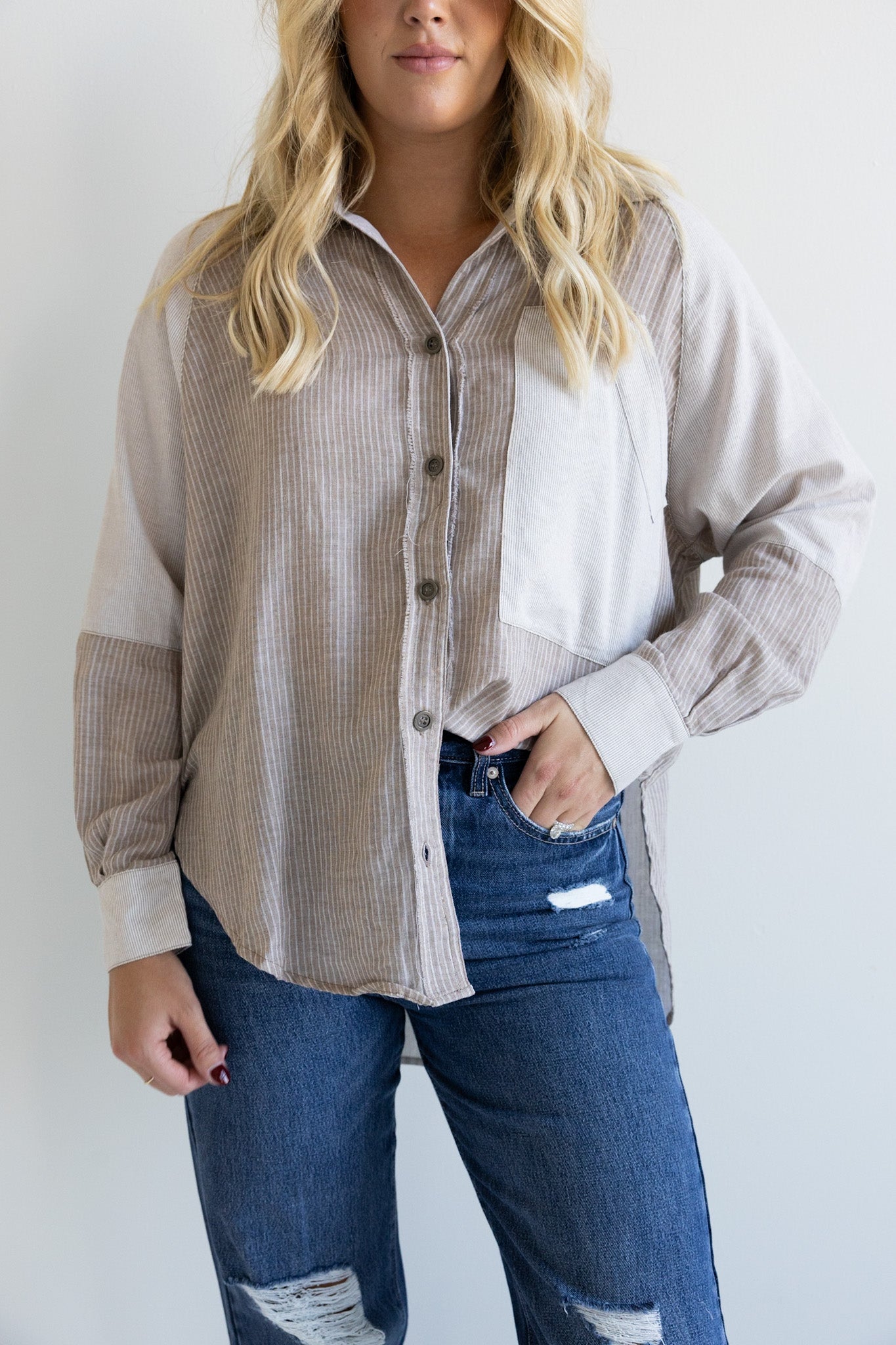 The Lila Patchwork Shirt