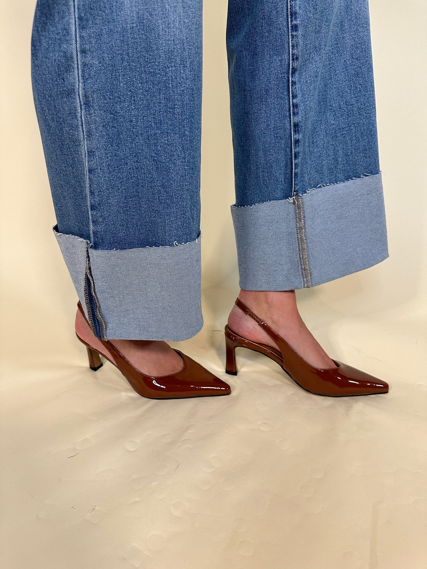 Everyday Patent Slingback Heel