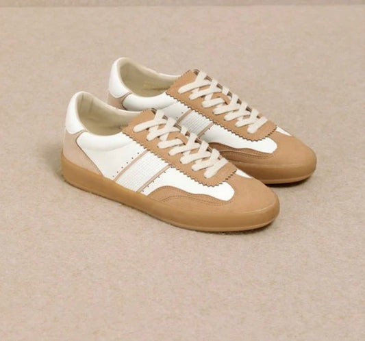 Retro Two-Tone Sneaker