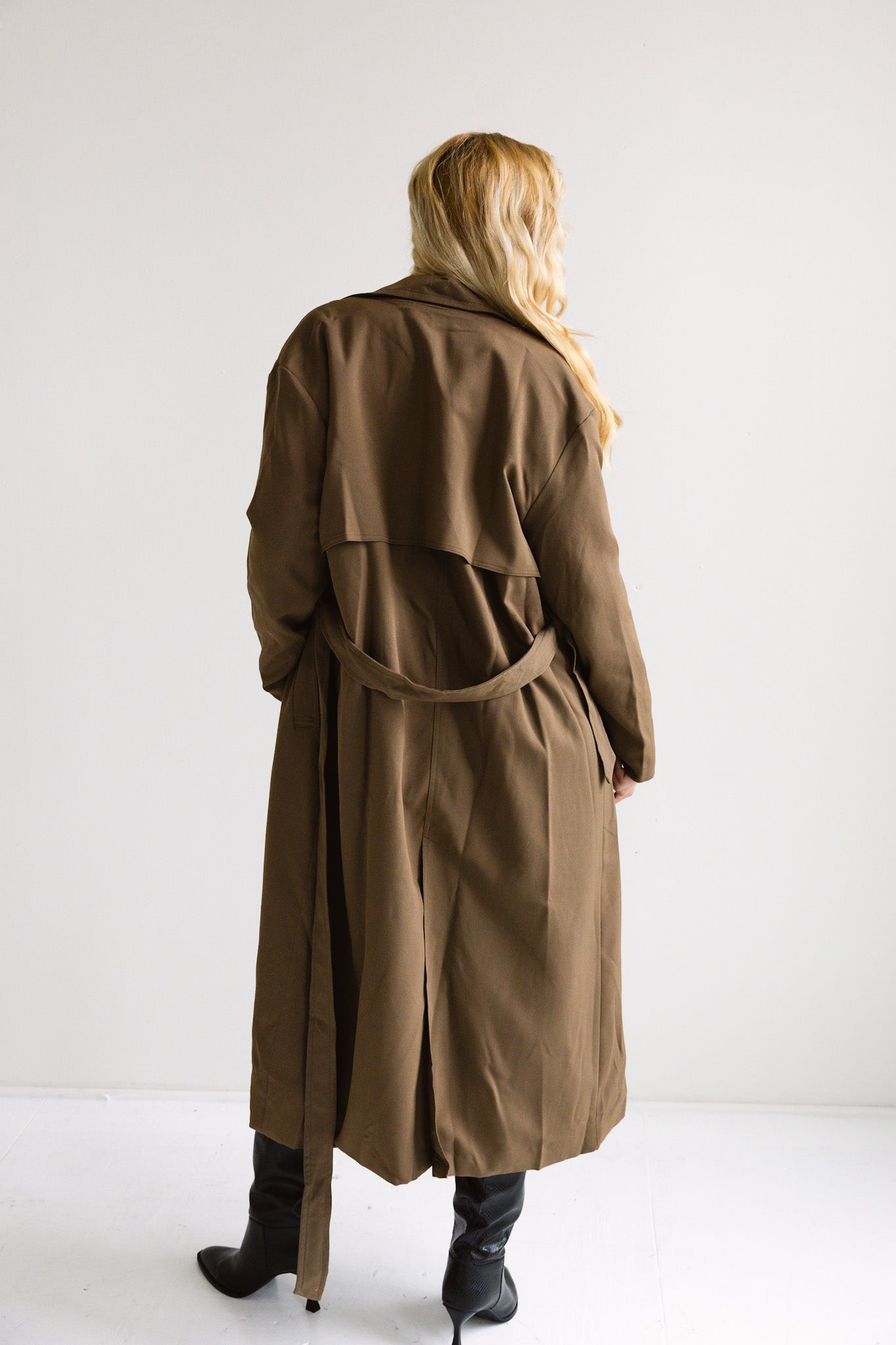 Classic Long Trench Coat