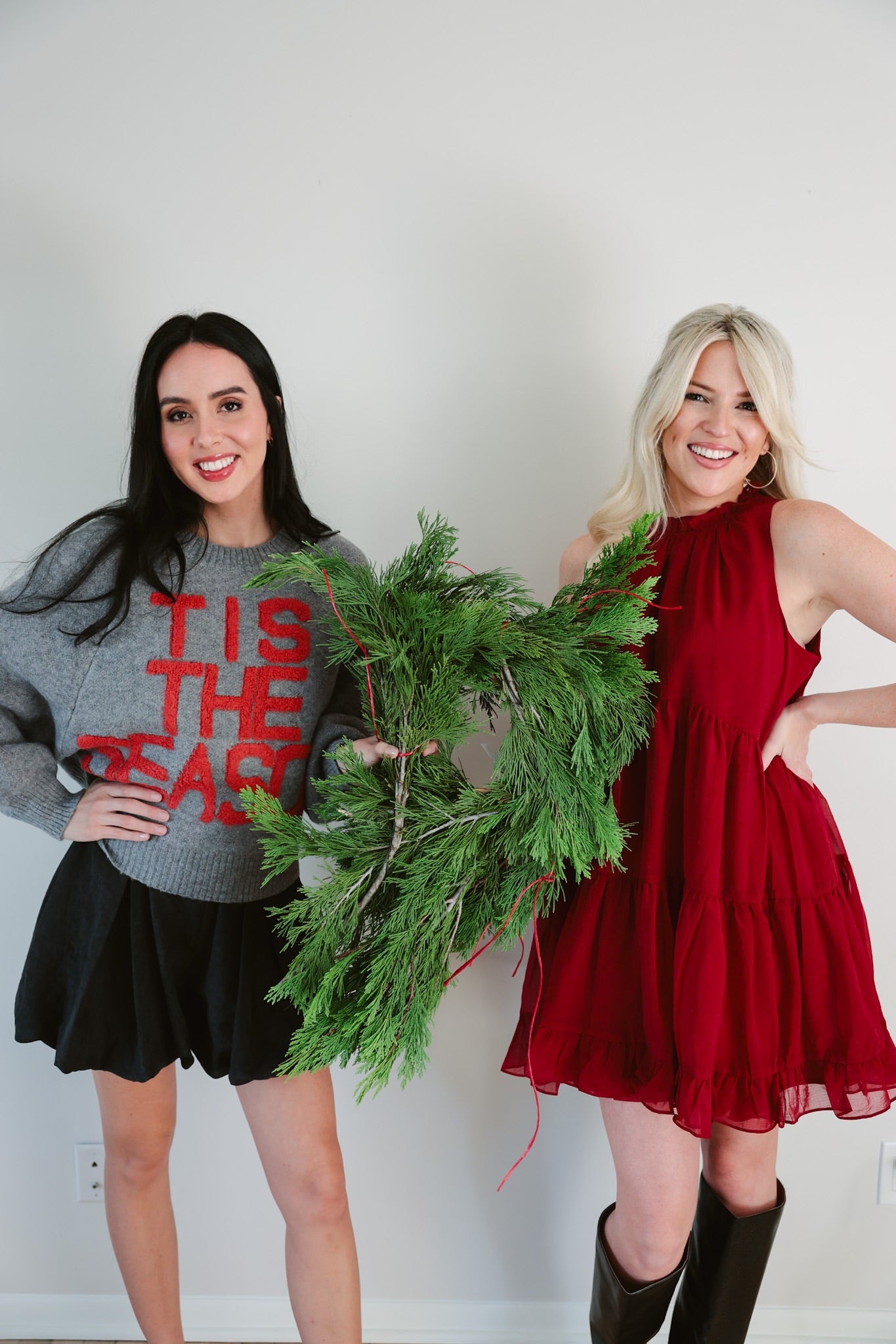 Holiday Red Mini Dress