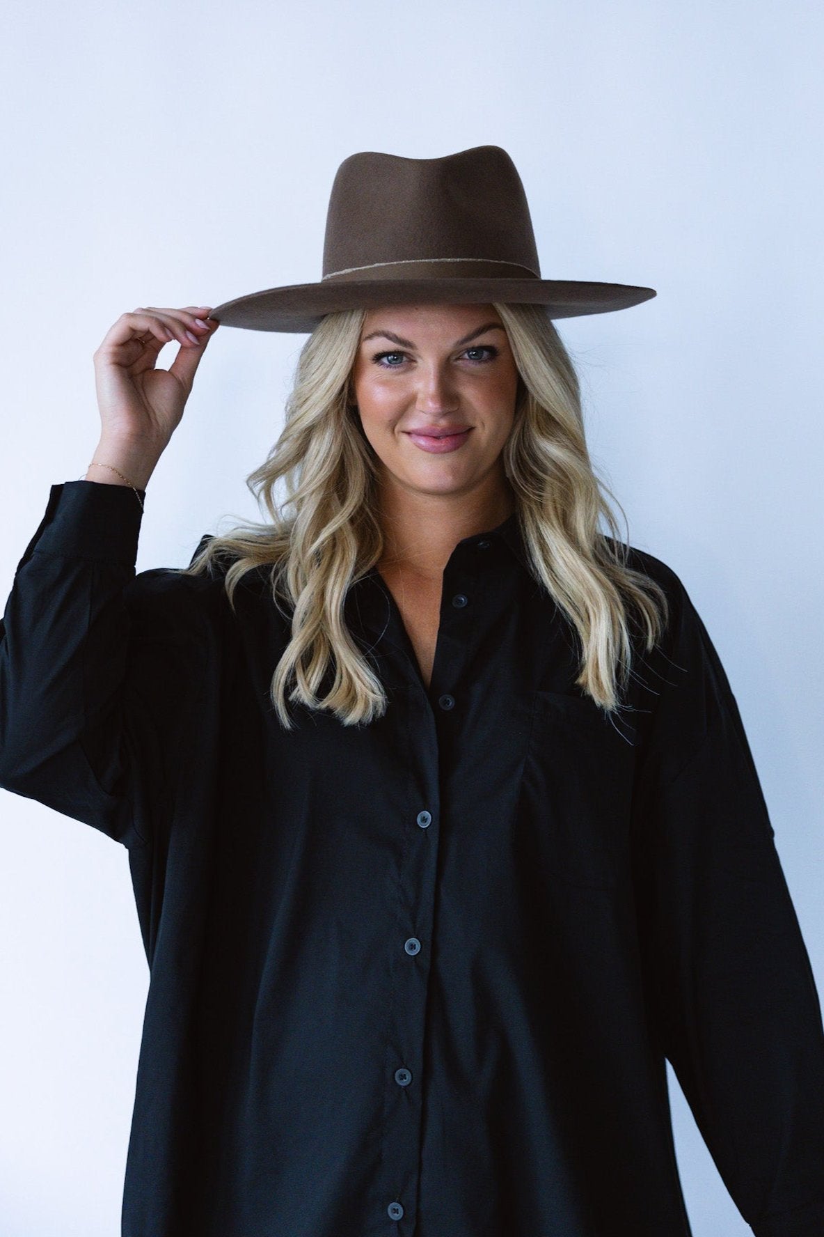 The Charlotte Wool Felt Fedora